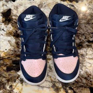 Nike Kids' Sneakers in Navy and Pink